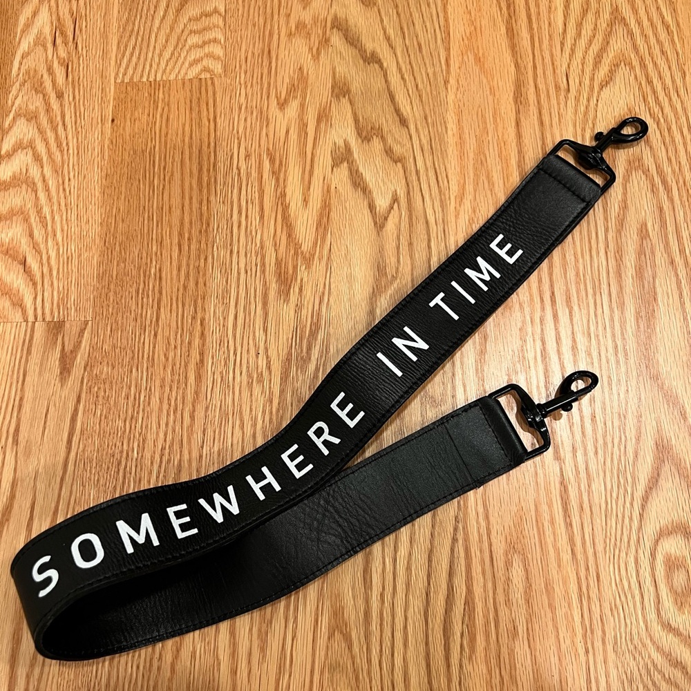 Black Bag Strap - 32 inch - SOMEWHERE IN TIME